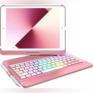 7-1 Keyboard Case Compatible with iPad 10.2 inch